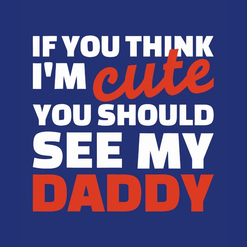Papa Cute Bold Typography Tee