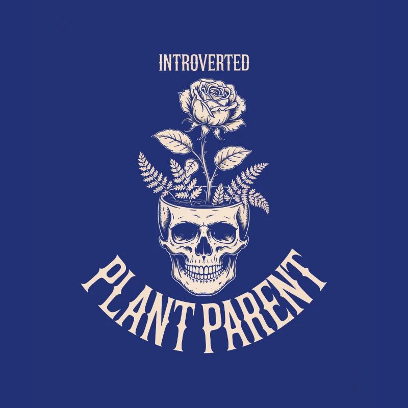 Introvertierter Pflanzenelternschädel