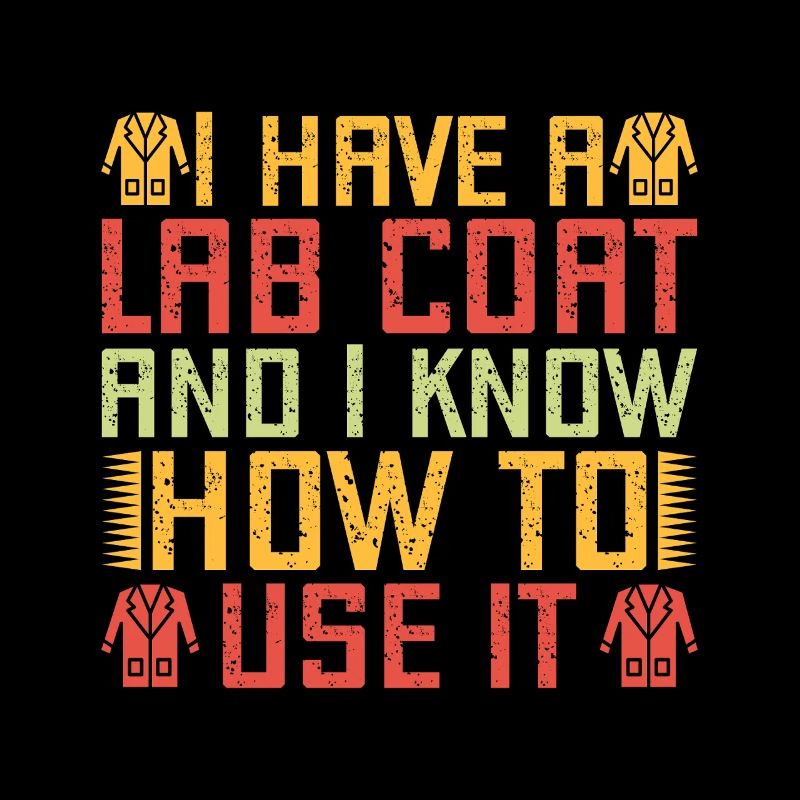 Blouse de laboratoire en sciences forensiques que je sais l’utiliser