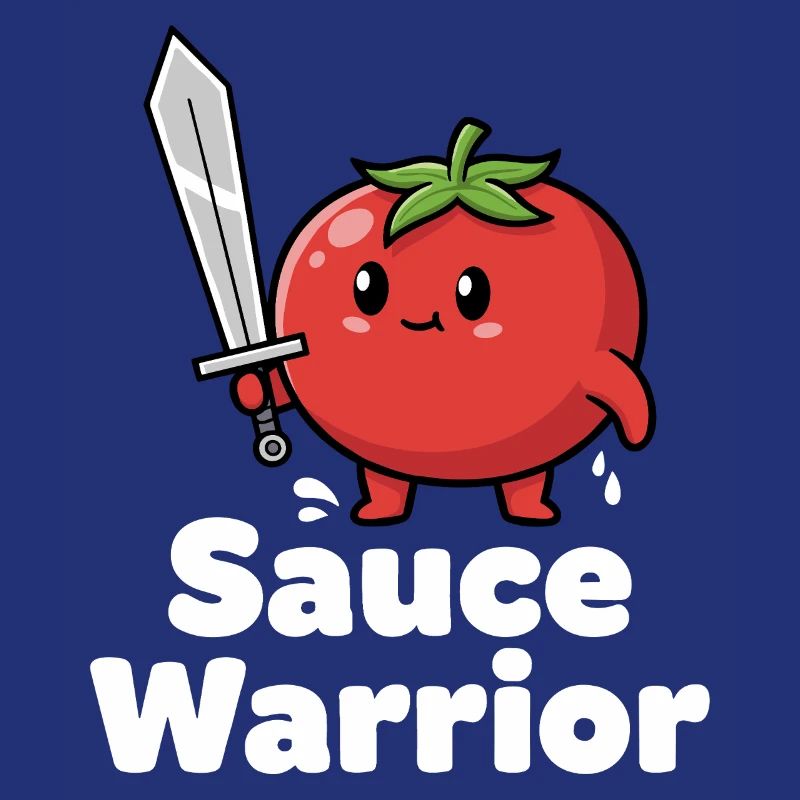 Tomato Warrior with Sword