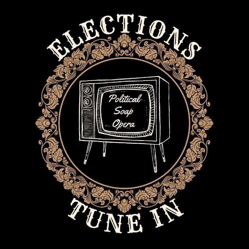 Satire télévisée rétro sur les élections
