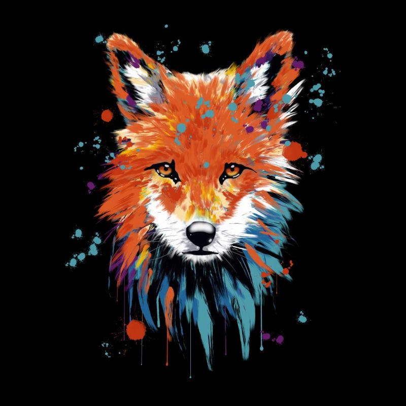 Aquarelle de renard