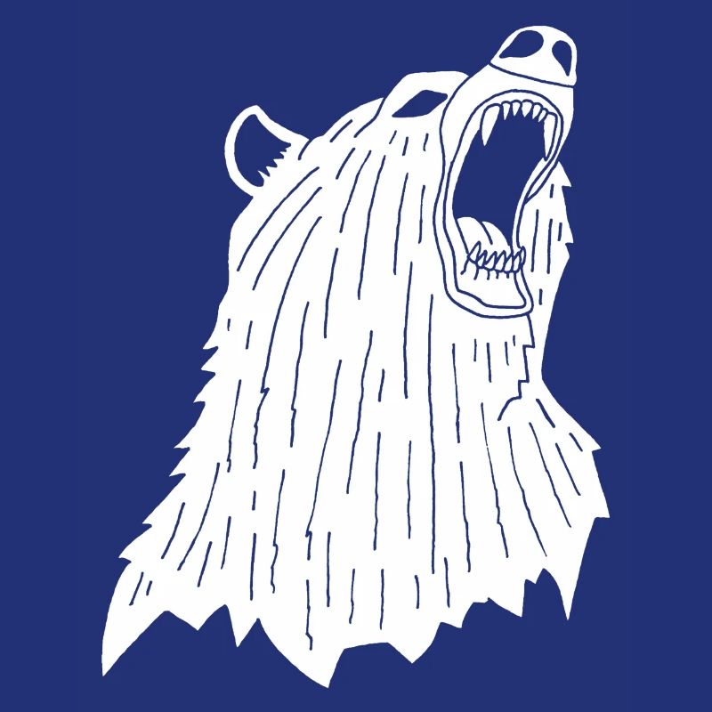 Wütender Eisbär