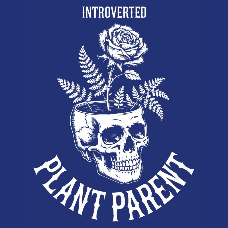 Introvertierter Pflanzenelternschädel