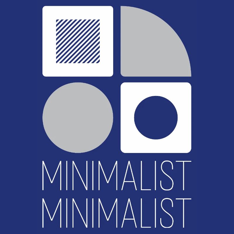 Minimalist geometry greys on white