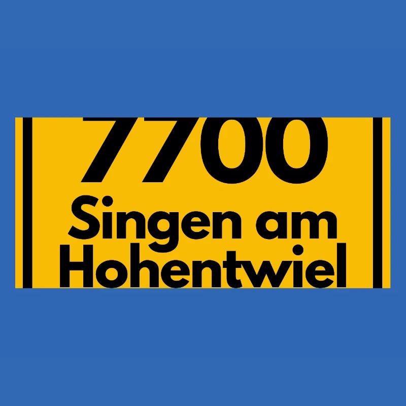 OLD POSTCODE ZIP CODE 7700 SINGEN AM HOHENTWIEL