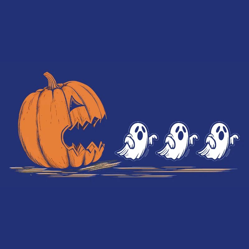 Cracking Pumpkin Ghost Parade