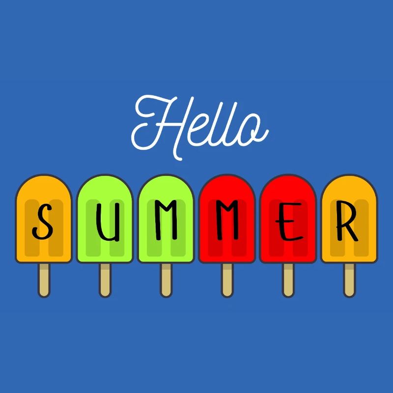 Hello Summer Popsicles