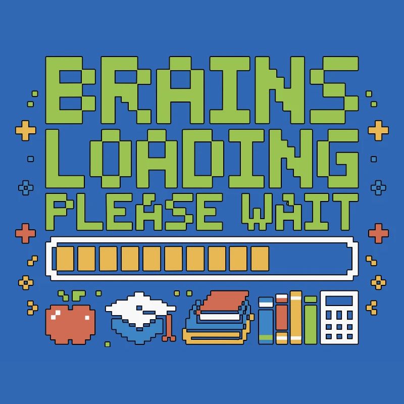 High School Teacher Brains Loading Please Teaching