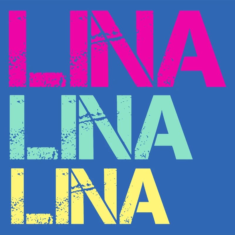 Triptyque néon LINA