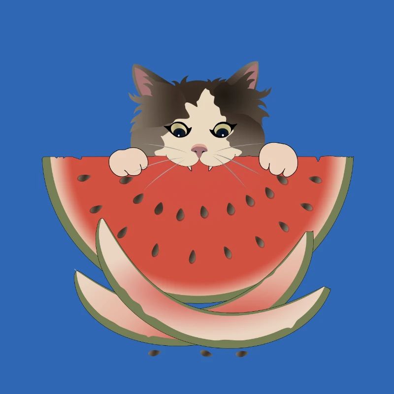 Délice de pastèque Chat