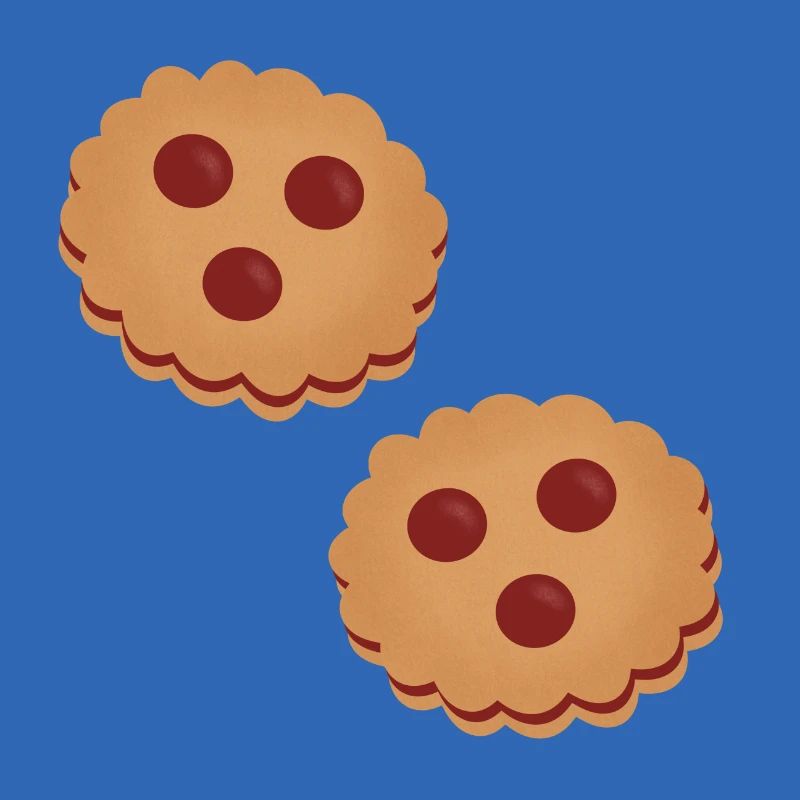 Biscuits fourrés à la confiture de Spitzbuben