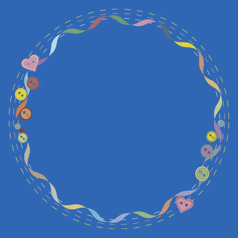 Embroidered Frame – Creative Needlework Motif