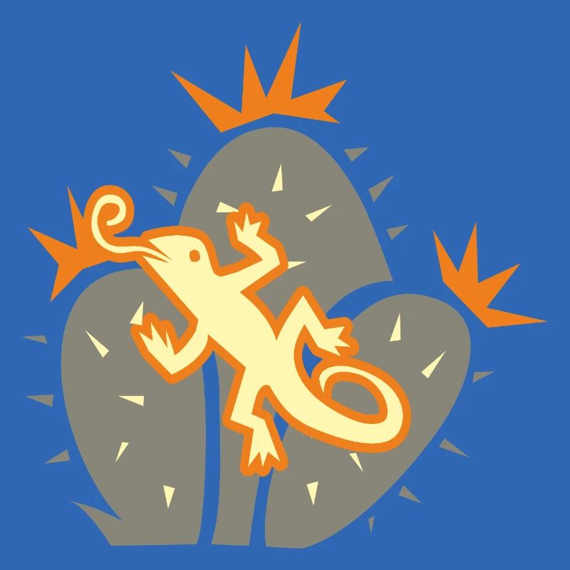 Kaktus_Eidechse