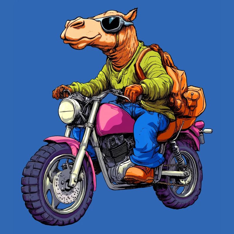 Kamel Motorrad