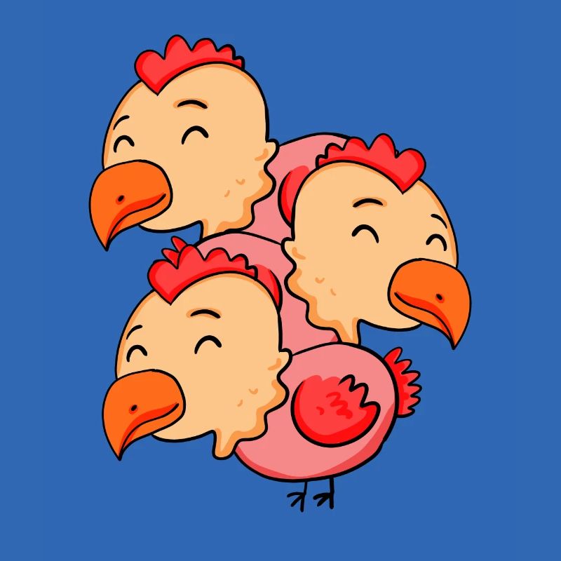 Poulets mignons - Poulet