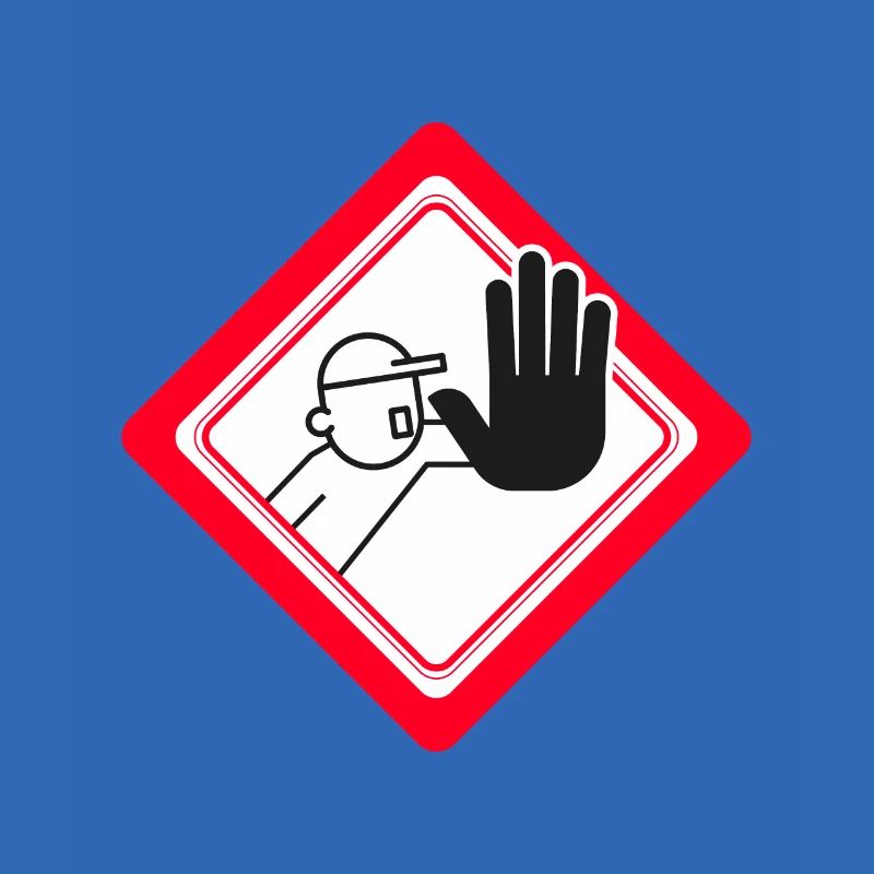 Accès non autorisé interdit Panneaux d’interdiction