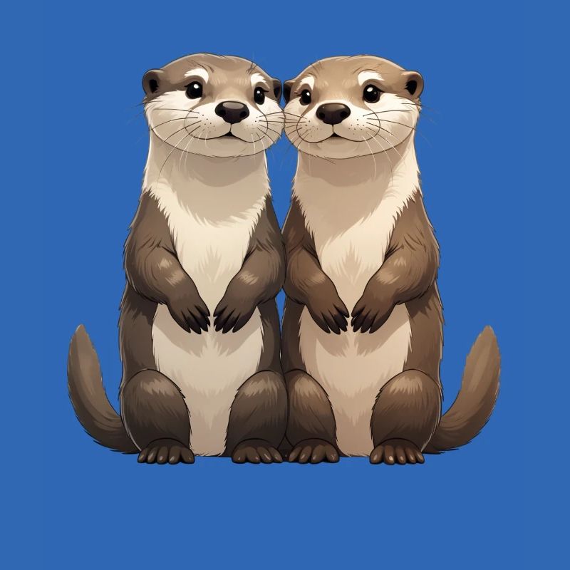 Deux mignons suricates