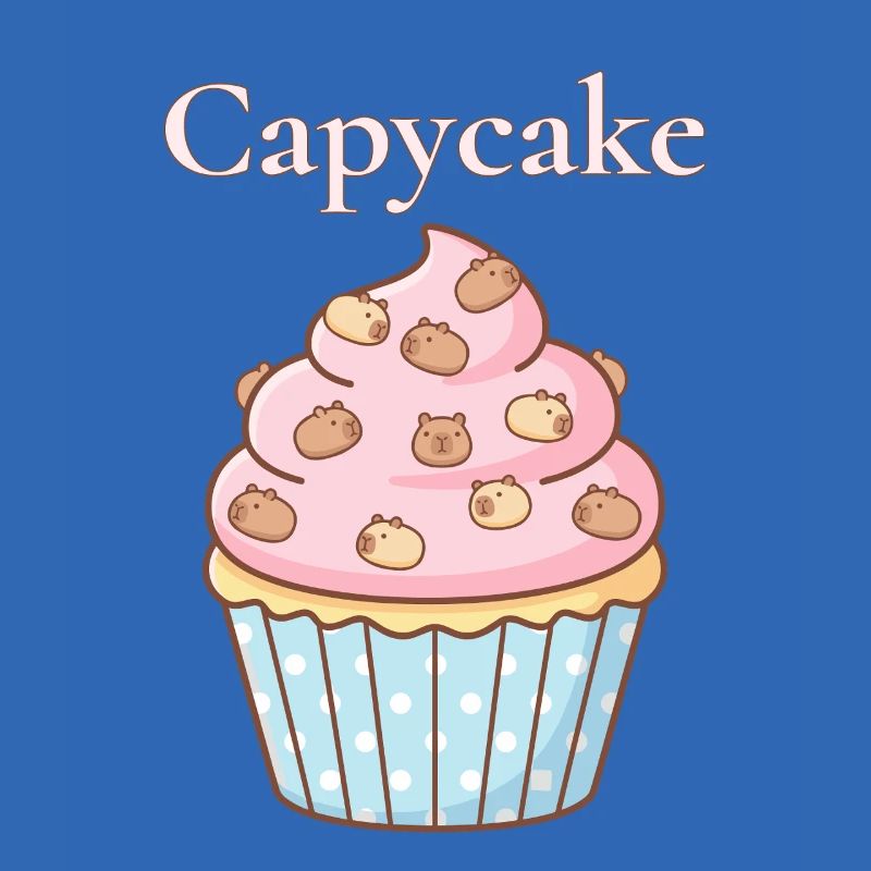 Capycake Cupcake mit Capybara Sprinkles