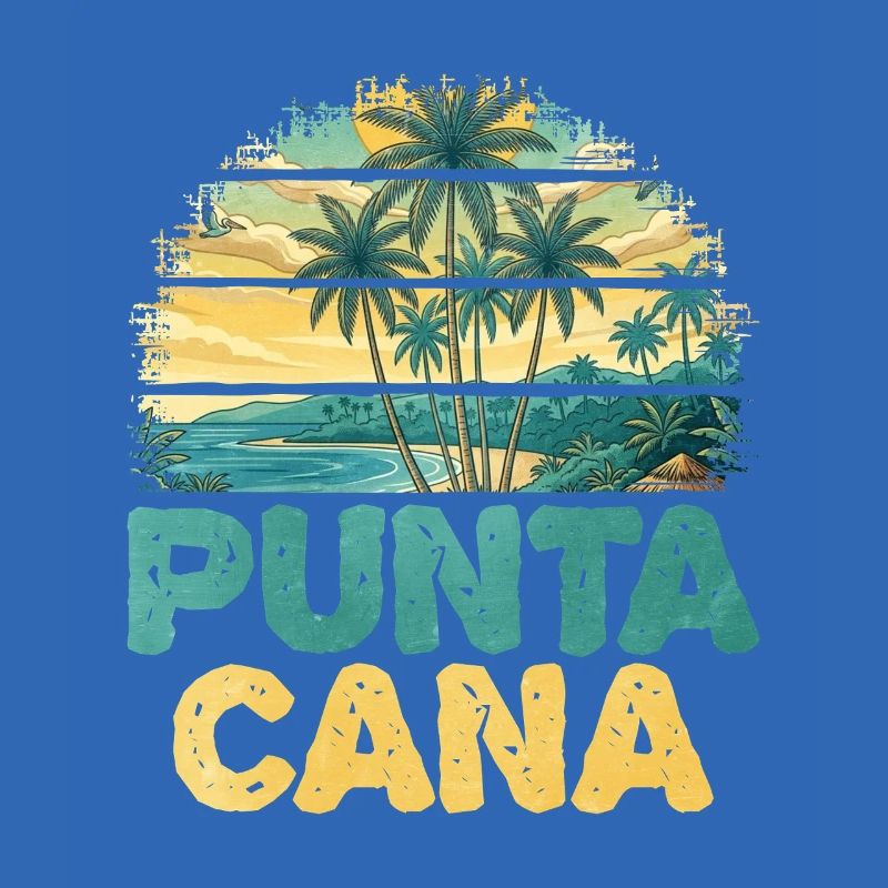 Punta Cana Tropical Beach Artwork