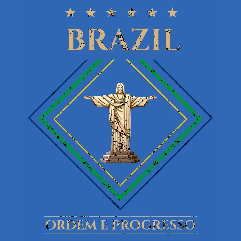 Brésil vintage-Ordre et Progrès