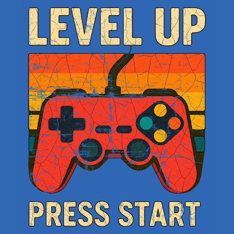 Montée de niveau Rétro Controller Art
