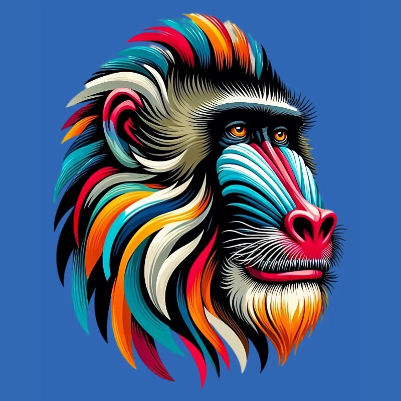 Mandrill-Affe