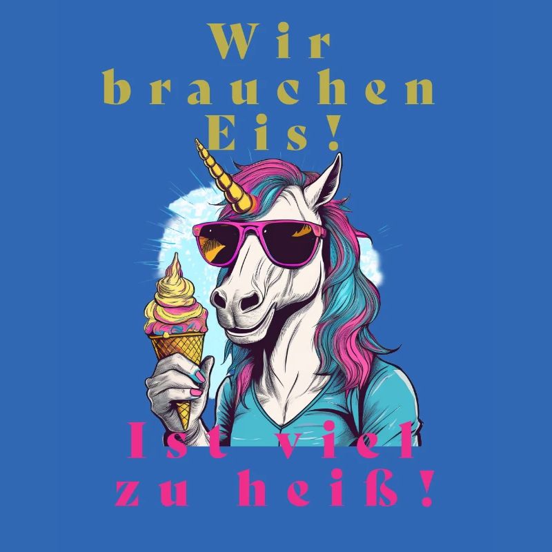 Einhorn Eis vs. Hitze
