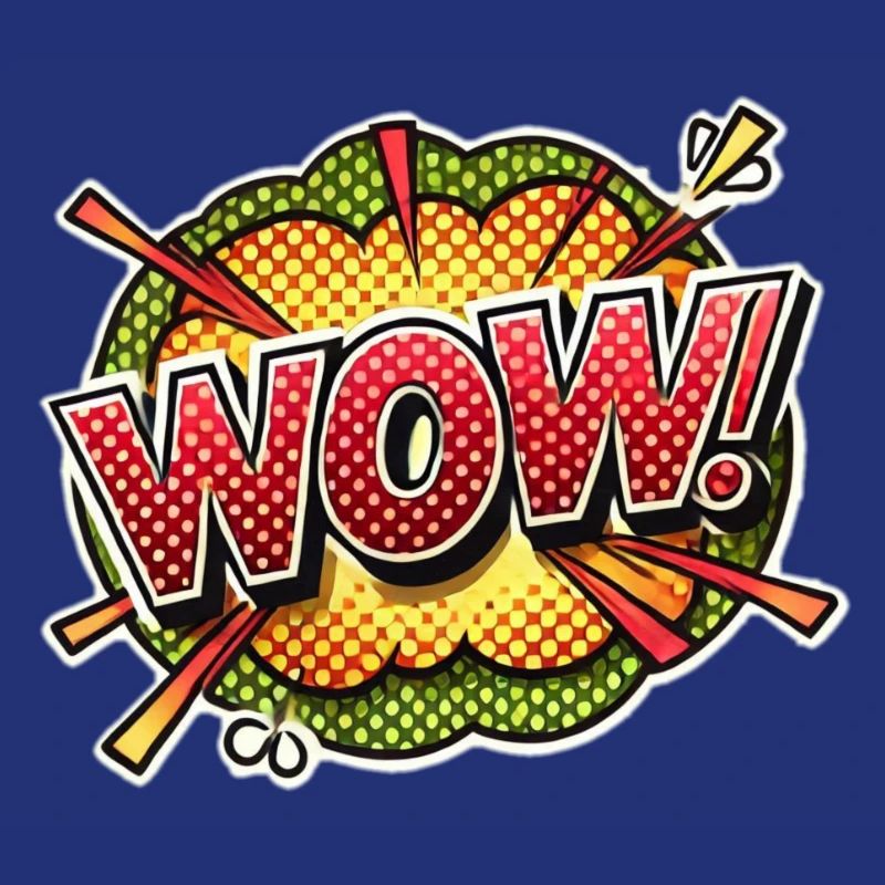 Pop Art Explosion Wow Design
