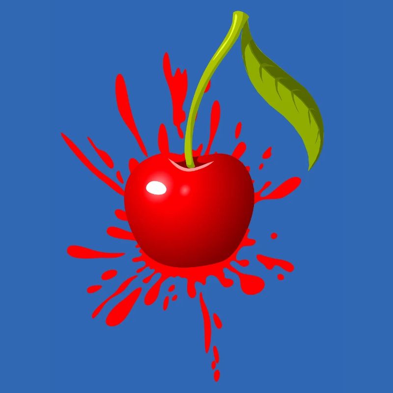 Kirsche Farbexplosion