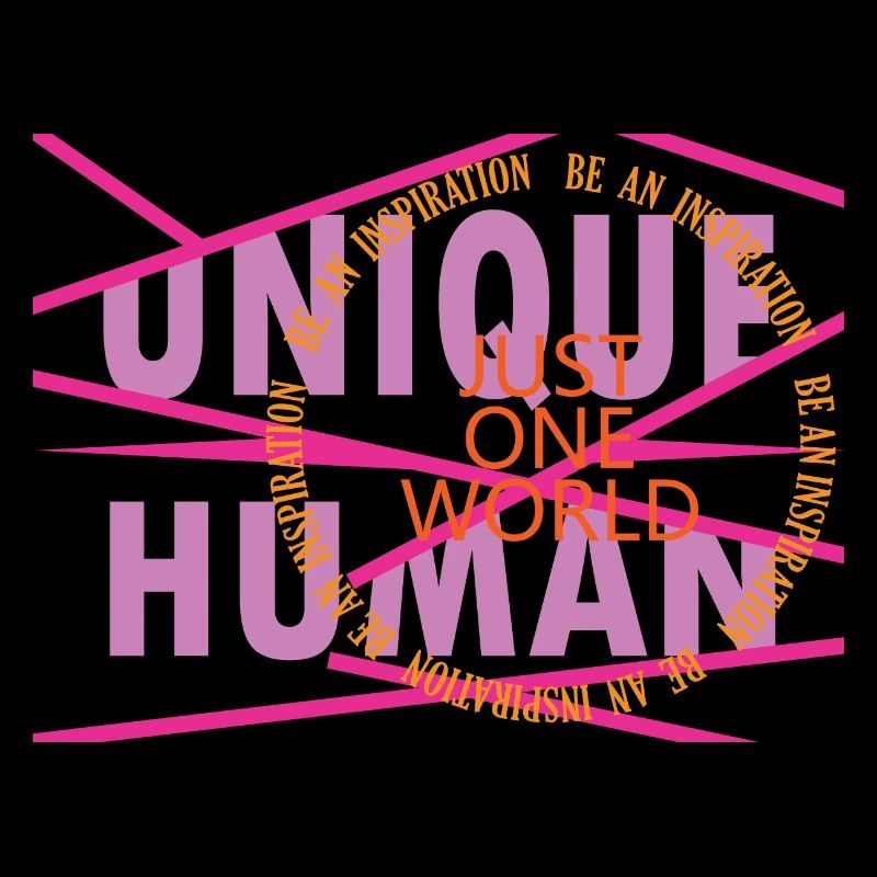 Einzigartiger Mensch – Just one World.