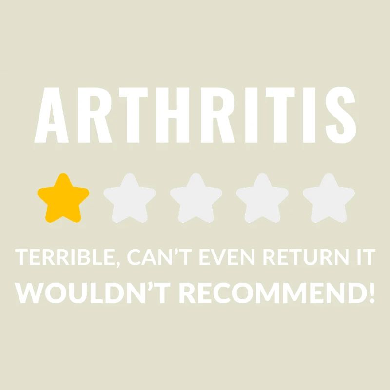 Bold Arthritis Awareness Typography Design
