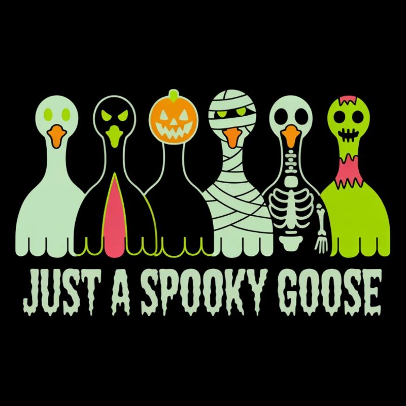 Ambiance Halloween avec Just A Spooky Goose