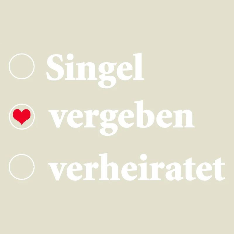 Sélection du statut de la relation Célibataire - Pris