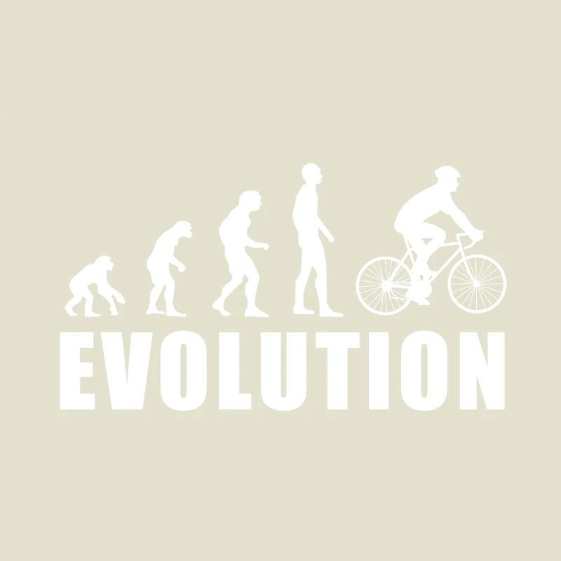 EVOLUTION Cycliste Cycliste Vélo Cadeau