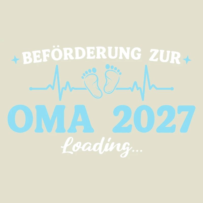 Oma 2027 Beförderung Großmutter Geschenk