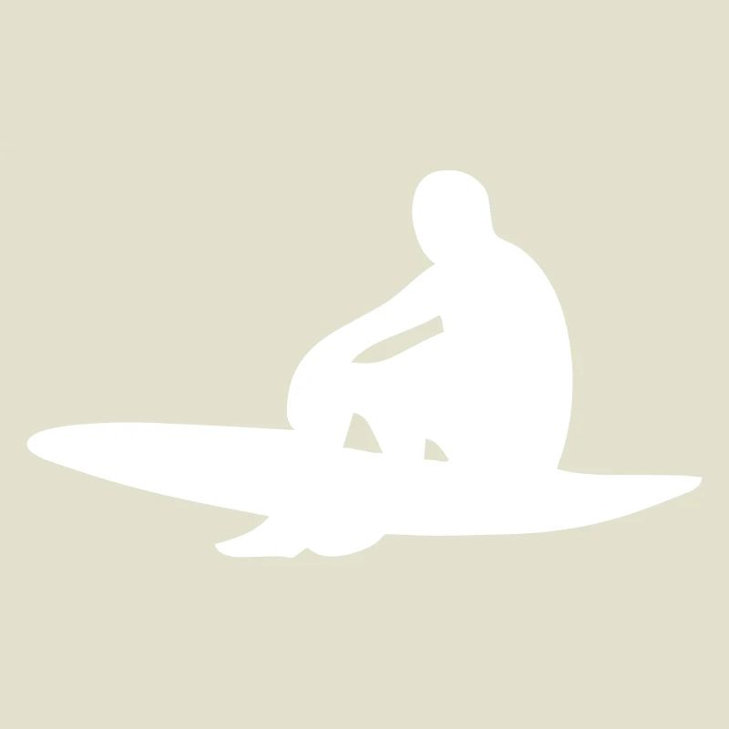 Surfer with surfboard