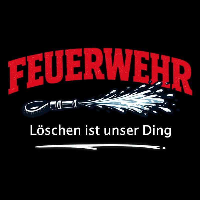 Feuerwehr Spruch Löschen ist Unser Ding
