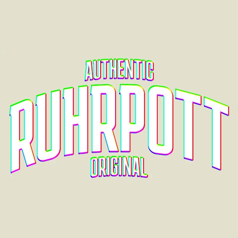 Ruhr Area Ruhrpott Original Glitch effect