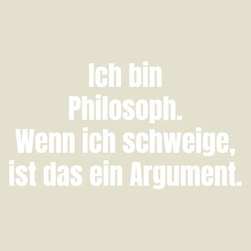 Philosophical silence as an argument