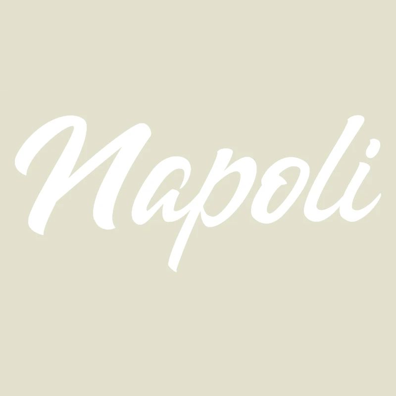Napoli Script Schriftzug