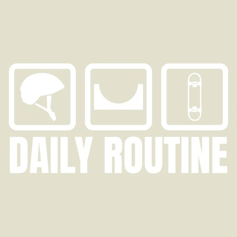 Routine du patineur
