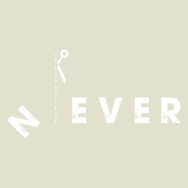 Conception de ciseaux Never Cut Boundaries