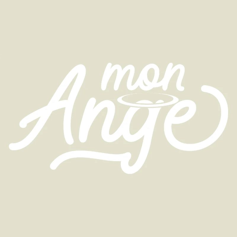 Engelsdesign mit ätherischem Heiligenschein