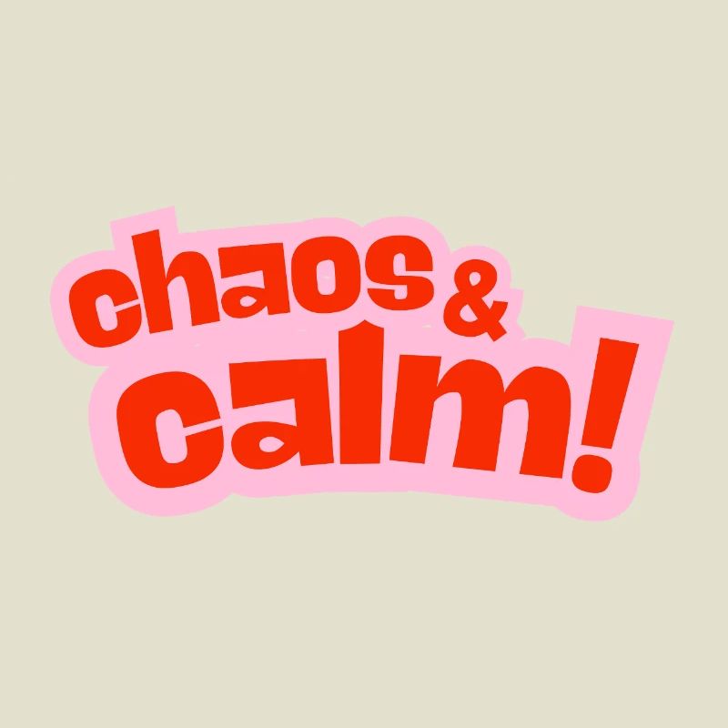 Chaos & Calm Contrast Design