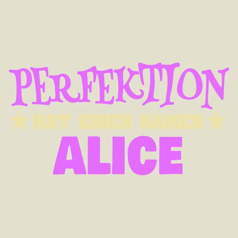 First name Alice