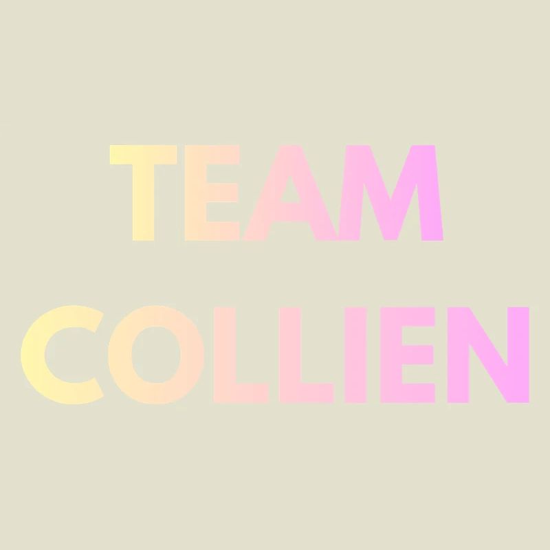 Team Collien Gradient Text