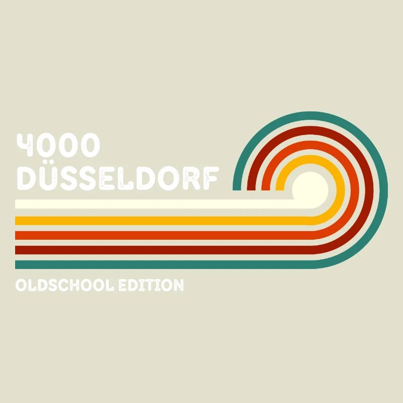 Chemise rétro Düsseldorf 4000 Code postal