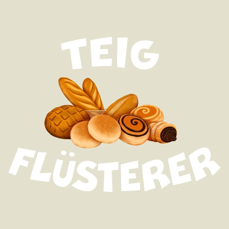 DOUGH WHISPERER Baker Saying Baking Bread