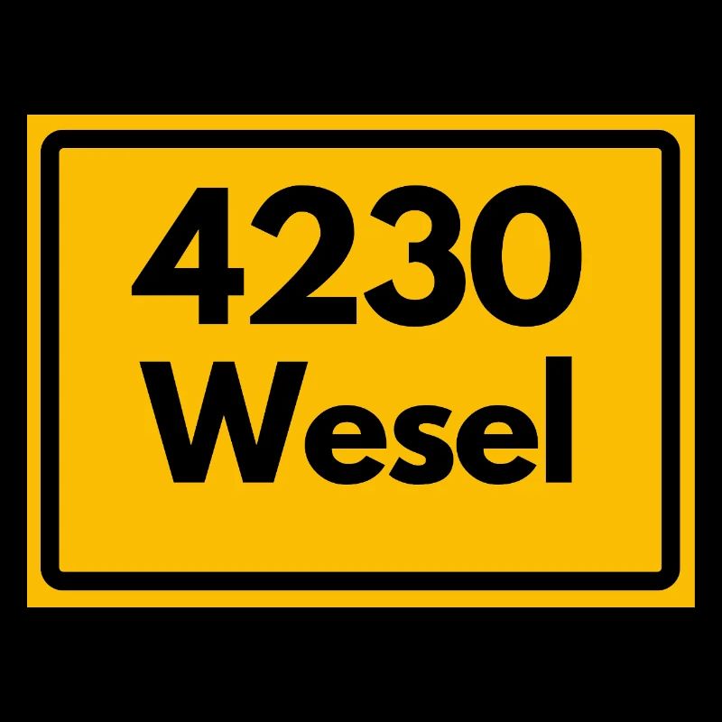 ALTE POSTLEITZAHL PLZ RETRO 4230 WESEL NRW